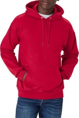 Hanes Men’s Ultimate Heavyweight Fleece Sweatshirt Hoodie – Deep Red – M