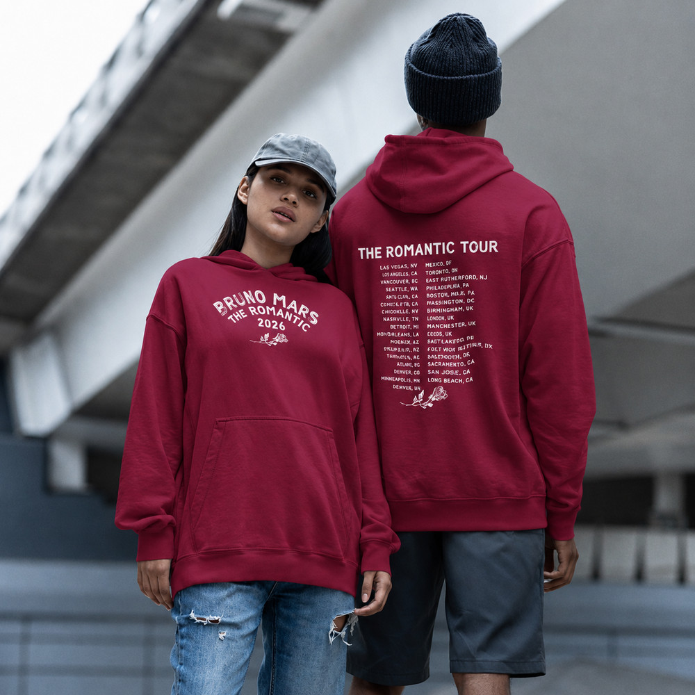 FAST SHIP 2026 The Romantic Tour Hoodie All Size S-5XL