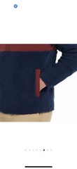 HURLEY Men’s Sherpa Anorak Half Zip Pullover Hoodie, Size X-Large, Obsidian