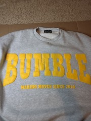 Bumble Dating Pullover Sweatshirt Small Cotton Polyester