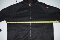 TACTICAL SWEATSHIRT MEN’S FULL ZIP HOODIE LONG SLEEVE JACKET W/ POCKET SZ XXL