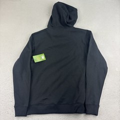 John Deere Hoodie Men Small Black Kangaroo Pocket Hooded Sweatshirt Pullover NWT
