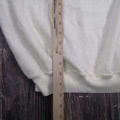 Northwest Territory Sweatshirt Mens L Ivory Vintage Polo Collar II72-16