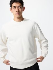UNIQLO Sweatshirt S-4XL Pullover Long-Sleeve Crew-Neck Cotton Men 479797 NWT