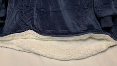 THE COMFY Hoodie Wearable Blanket Microfiber & Sherpa UNISEX ADULT One Size