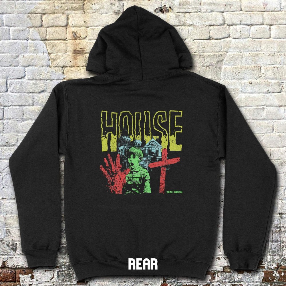 House hoodie (rear print)