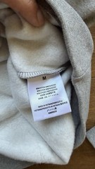 Fear of God Essentials Mock Neck Sweatshirt Dark Oatmeal Heather Grey Size M FOG