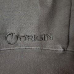 Origin Sweatshirt Mens Large Green 100 Kilo Fleece Made USA Crewneck Pullover
