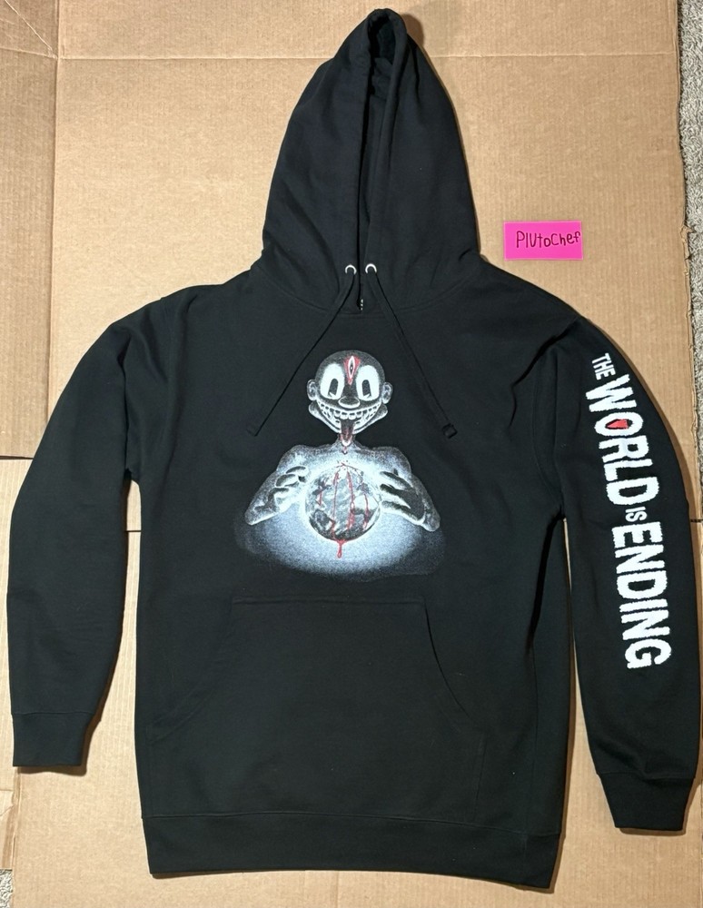Lil Darkie Collapse Of Modern Society 2023 Tour Hoodie (M)