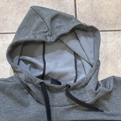 Nike Dri-FIT Pullover Hoodie Men’s 3XL Tall Black Gray Athletic Sweatshirt