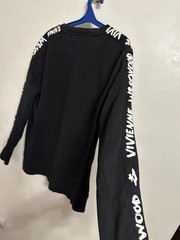 Vivienne Westwood Set Sweatshirt+Pans Black Cotton Sweaatpants orb Size L