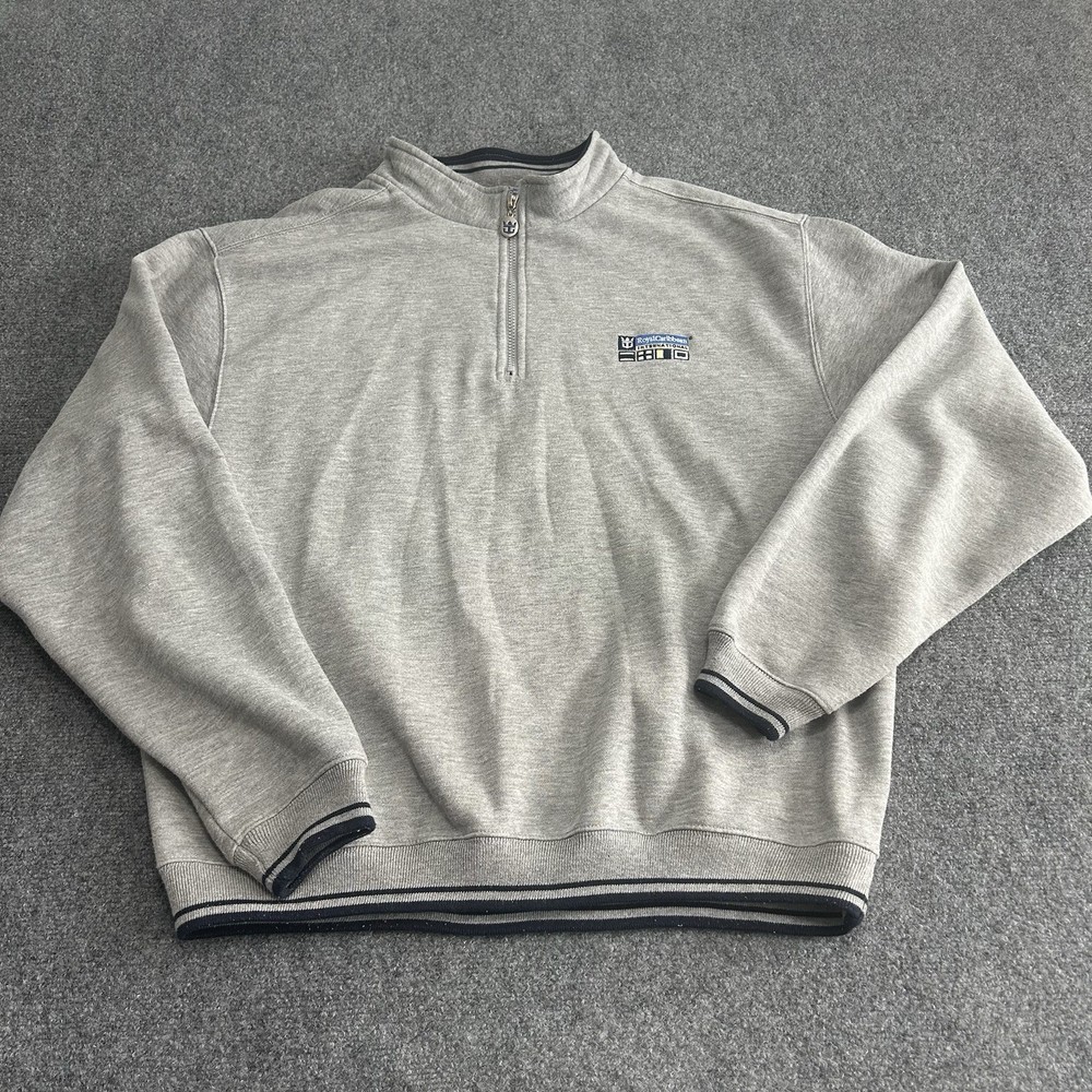 Royal Carribean International Cruise Lines Men’s L / XL Sweatshirt Gray Vacay