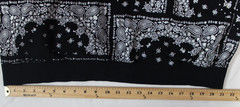 Dogg Supply By Snoop Dogg Pullover Hoodie Men’s Size L Black White Paisley