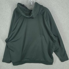 Nike Hoodie Mens 4xl Pullover Green Gray Dri Fit Mock Neck