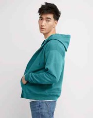 Hanes Full Zip Hoodie Sweatshirt Mens ComfortBlend EcoSmart Hood Pockets S-3XL