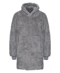 Ribbon Teddy Bear Fabric Hoodie Super-Soft Teddy Fleece 100% Polyester RI004