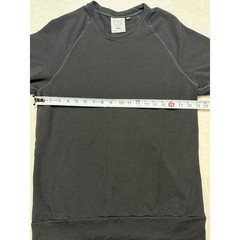 Navas Lab Raglan Sweatshirt Black Bamboo Rayon Cotton Canada Gorpcore Sz Med