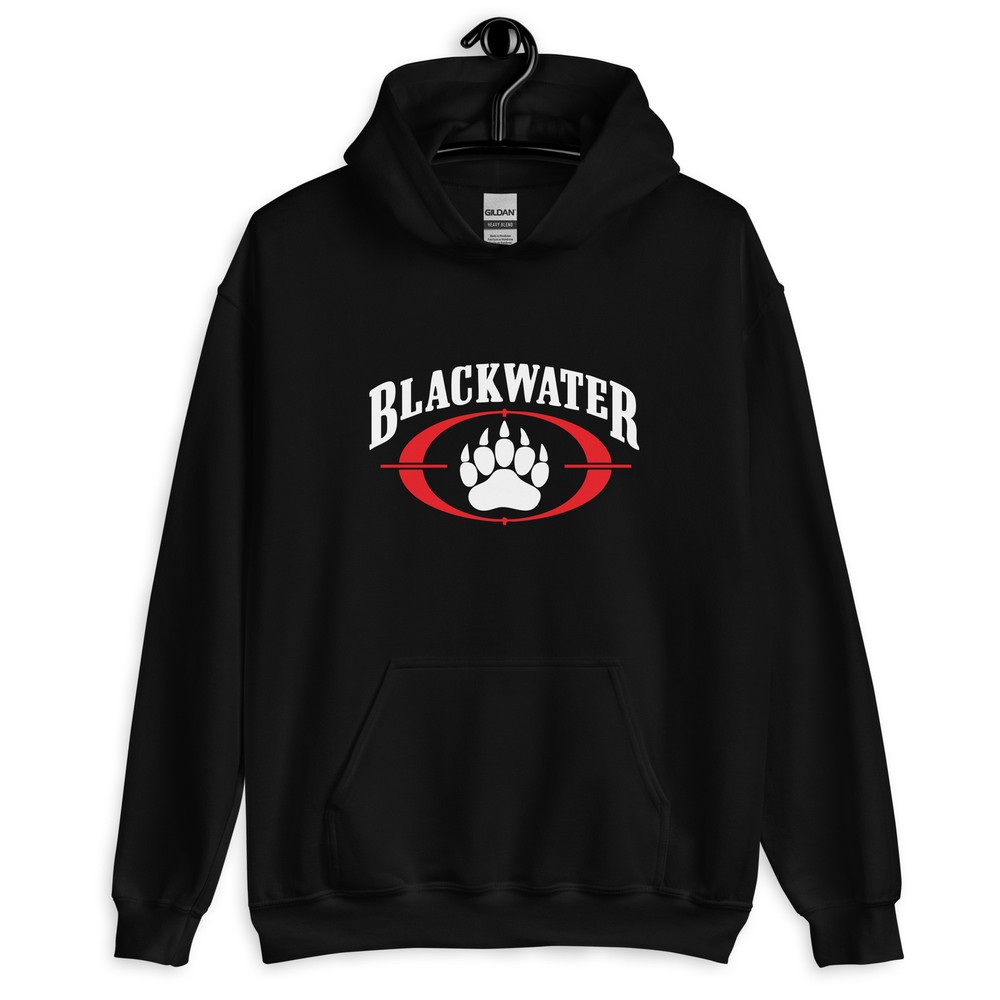 USA Blackwater Security Men’s Black Logo Unisex Heavy Blend Hoodie S-5XL