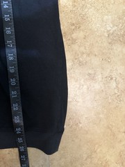 Skims Men’s Obsidian Jersey Lounge Quarter Zip Pullover Size XL Black