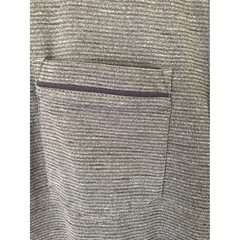 Prana Mens Striped Hooded Pullover Long Sleeve Shirt Olive Green Medium M