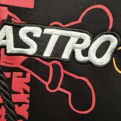 Loba X Astro Boy Tuzuka Production Small Hoodie Black Red