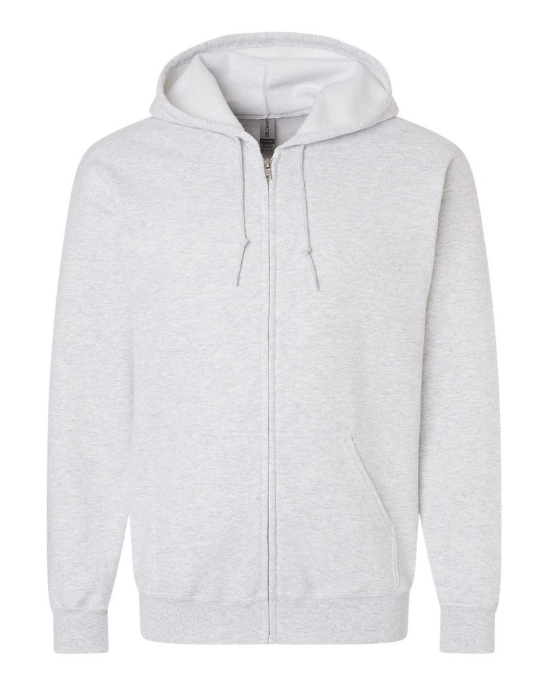 Gildan 18600 Mens Heavy Blend Cotton/Polyester Full Zipper Hooded Sweatshirt