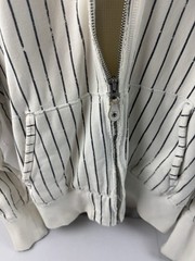 Triple Five Soul Distressed Hoodie XL Y2K Streetwear White Stripes 90s Vintage