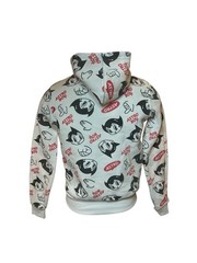 Cozy Fall Street Wear South Pole x Astro Boy Patch & Tile Men’s Graphic Hoodie M