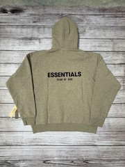 NEW Fear of God Essentials Set Hoodie & Relaxed Sweatpants Dark Oatmeal XXS-XL