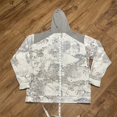 Redhead Hoodie Tundra White Camouflage Hunting 3D Camo Deer Skull Men Size Large