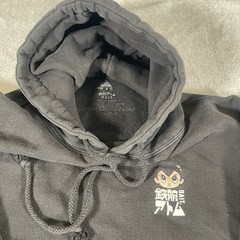 Bait Astro Boy Mens Large Hoodie All Over Print Black Hoodie Pullover – Rare
