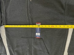 NWT Mission Ridge Mens Medium Full Zip Hoodie & Sweatpants Set Light & Dark Gray