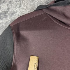 The North Face Hoodie Mens L Purple Full Zip Hooded Pockets Stretch Logo Tech