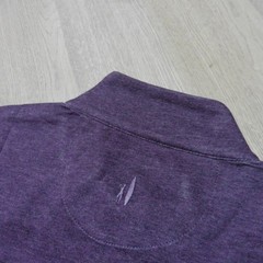 JOHNNIE-O Mens M MEDIUM SULLY PULLOVER 1/4 ZIP ROYAL PLUM PURPLE GOLF SWEATSHIRT