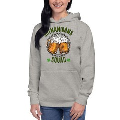Shenanigans Squad Beer St. Patrick’s Day Funny Unisex Hoodie S,M,L,XL,2X,3X