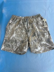 Art & Motion Forest Camo Shorts w/ Pockets Adult Size Medium