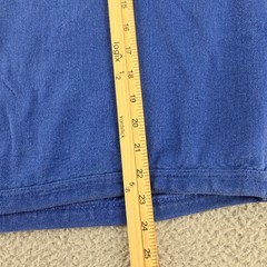 Bonjour Sweatshirt Mens One size Fits all Blue Vintage Outstanding