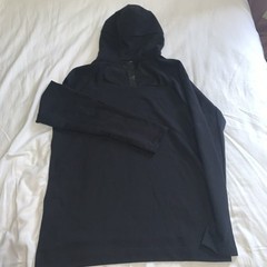 Triple Five Soul Pullover Hoodie Black Logo Men’s M New York Side Zip