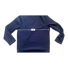 NWT Club Room navy blue sweatshirt long sleeve round neck Men L blended fabric