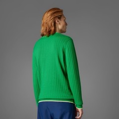 Adidas Premium Cashmere Knit Golf Casual Sweater ‘Green’ – Size Medium (M)