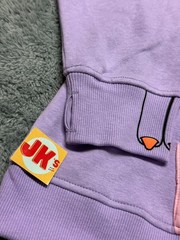 NEW Disney Parks Figment Hoodie Adult Extra Large Purple Epcot Cosplay Pullover