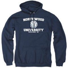 Northwood University Adult Pullover Hoodie Circle Logo, Navy, S-3XL