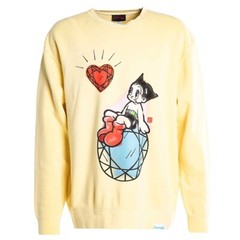 New Diamond Supply Co X Astro Boy Heart Mens Sweatshirt MEDIUM CrewNeck RMHD-362