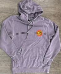 Santa Cruz Skateboards Hoodie Classic Mens Womens S Purple Plum