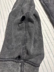 Denim & Supply Ralph Lauren Sweatshirt XL Distressed V-Stitch 100% Cotton Grunge