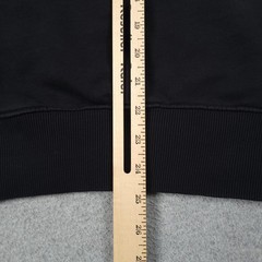 Helmut Lang Core Logo Hoodie Men Large Black Luxury Designer Hip Hop Sweatshirt