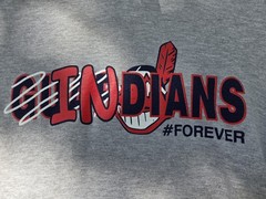 Indians Forever Unisex Novelty Hoodie Sizes S,M,L,XL,2X