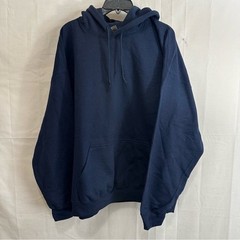 Gildan Unisex Navy Blue Sweatshirt Hoodie 2XL