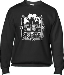 Put A Spell Halloween Sanderson Witches Trick Or Treat Costume Mens Sweatshirt
