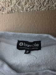 Bumble Dating Pullover Sweatshirt Small Cotton Polyester